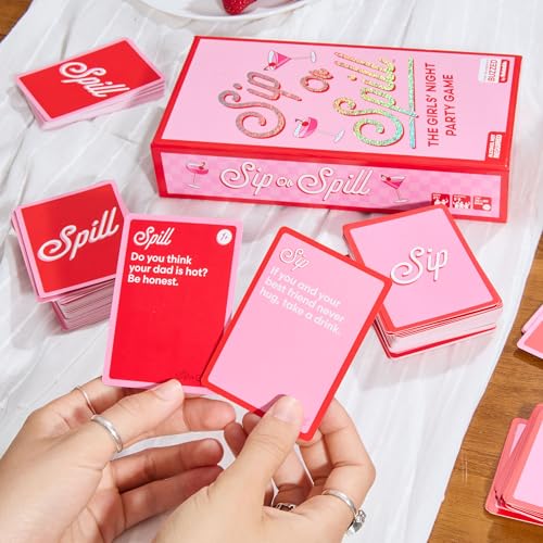 WHAT DO YOU MEME? Sip or Spill players laughing during a lively party game