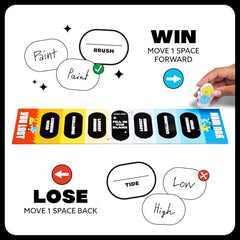 WHAT DO YOU MEME? The Ultimate 2 Player Game card art with bold captions for reactions.