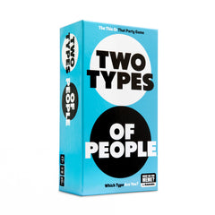 WHAT DO YOU MEME? Two Types of People type cards close-up, sparking conversation and laughter