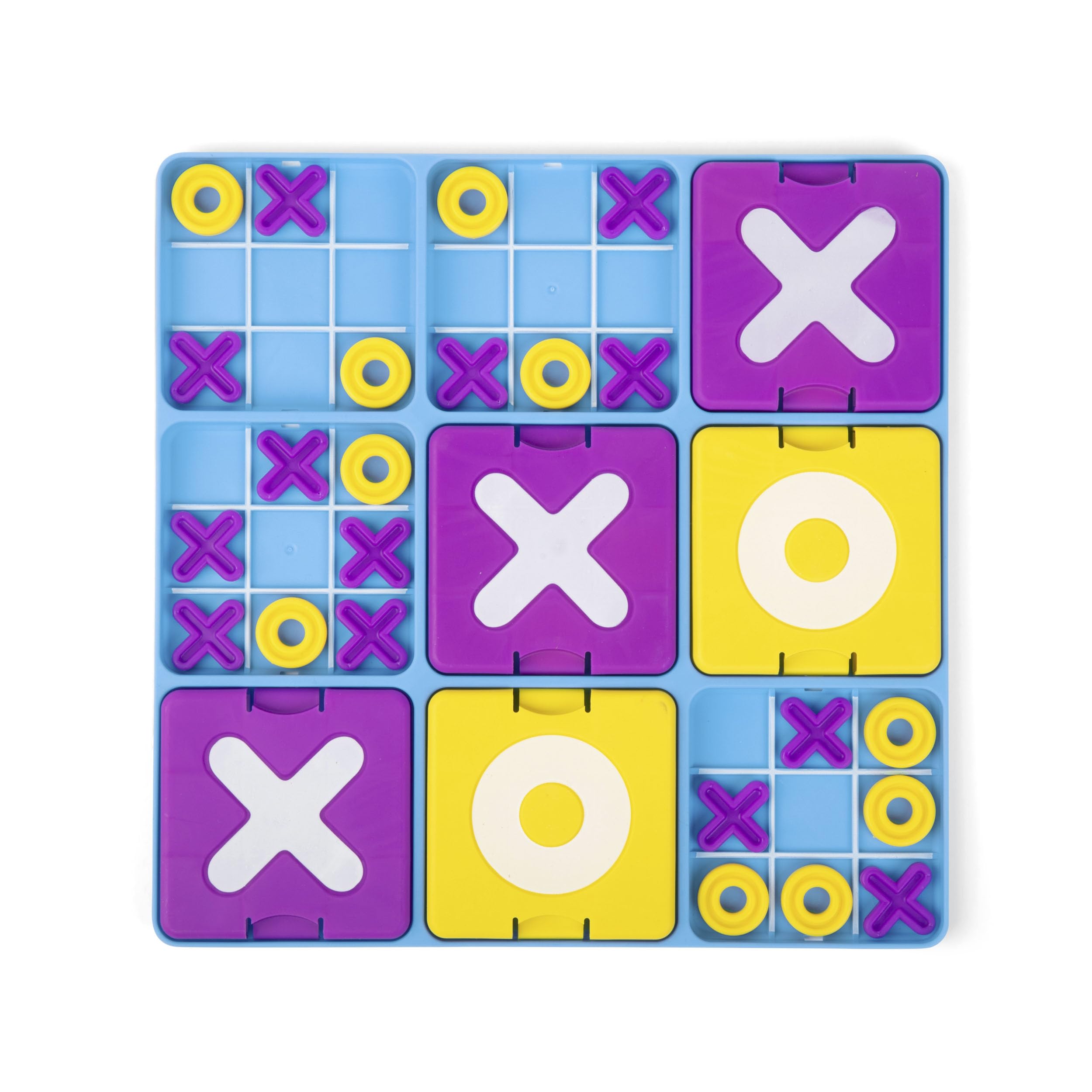 WHAT DO YOU MEME Ultimate Tic Tac Toe large O pieces for easy visibility