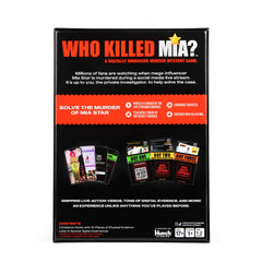 What Do You Meme? Who Killed Mia party night great for group gatherings and evenings