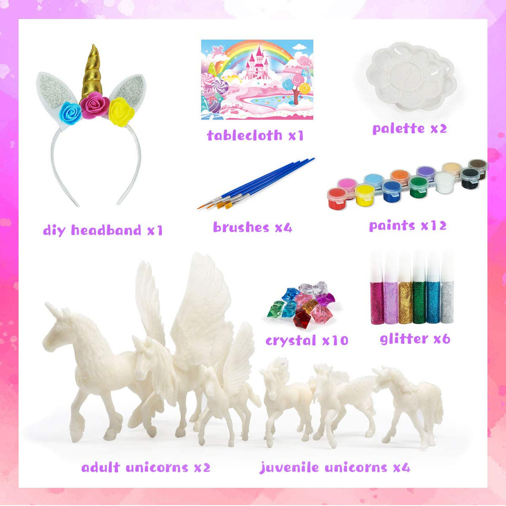 Whatstem DIY unicorn headband for dress-up and crafts