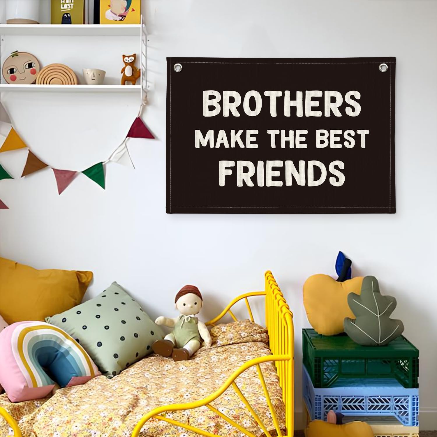 Wheatwin Brothers Banner gift-ready packaging suggests a thoughtful baby shower or birthday.