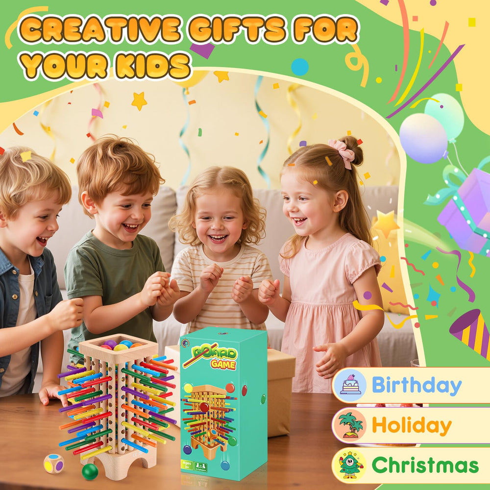 WhimsiPlay family game night setup encourages shared learning and fun