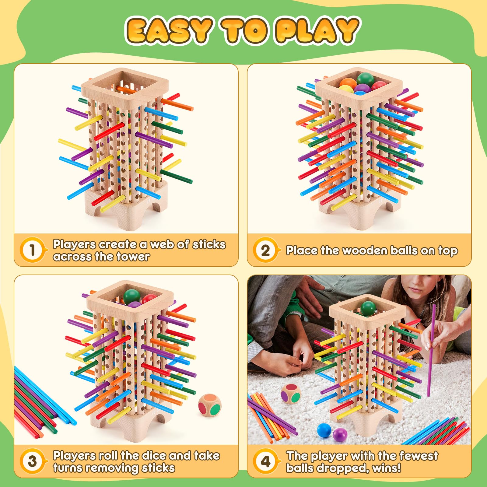 WhimsiPlay travel friendly board game ideal for family trips