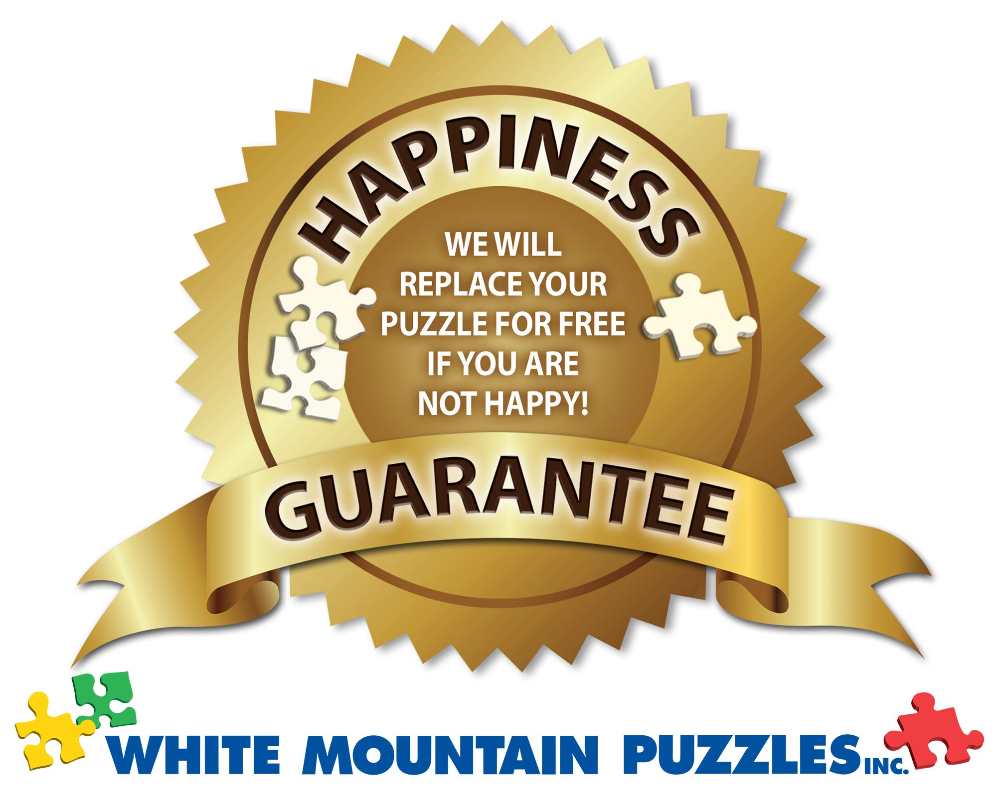 Family-friendly White Mountain puzzle for a relaxing evening