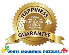 Family-friendly White Mountain puzzle for a relaxing evening