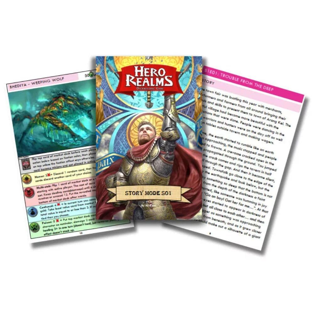 White Wizard Games Hero Realms hero leveling showcases progress and new abilities