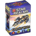 White Wizard Games Star Realms Colony Wars deck featuring ships and bases for epic space battles.