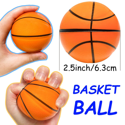 Whkvnng basketball foam ball soft material ready for kids' play and sensory fun