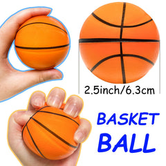 Whkvnng basketball foam ball soft material ready for kids' play and sensory fun