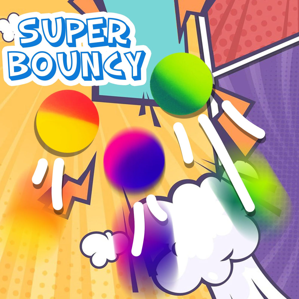 Whkvnng high-elastic bounce ball ideal for active outdoor and indoor play.