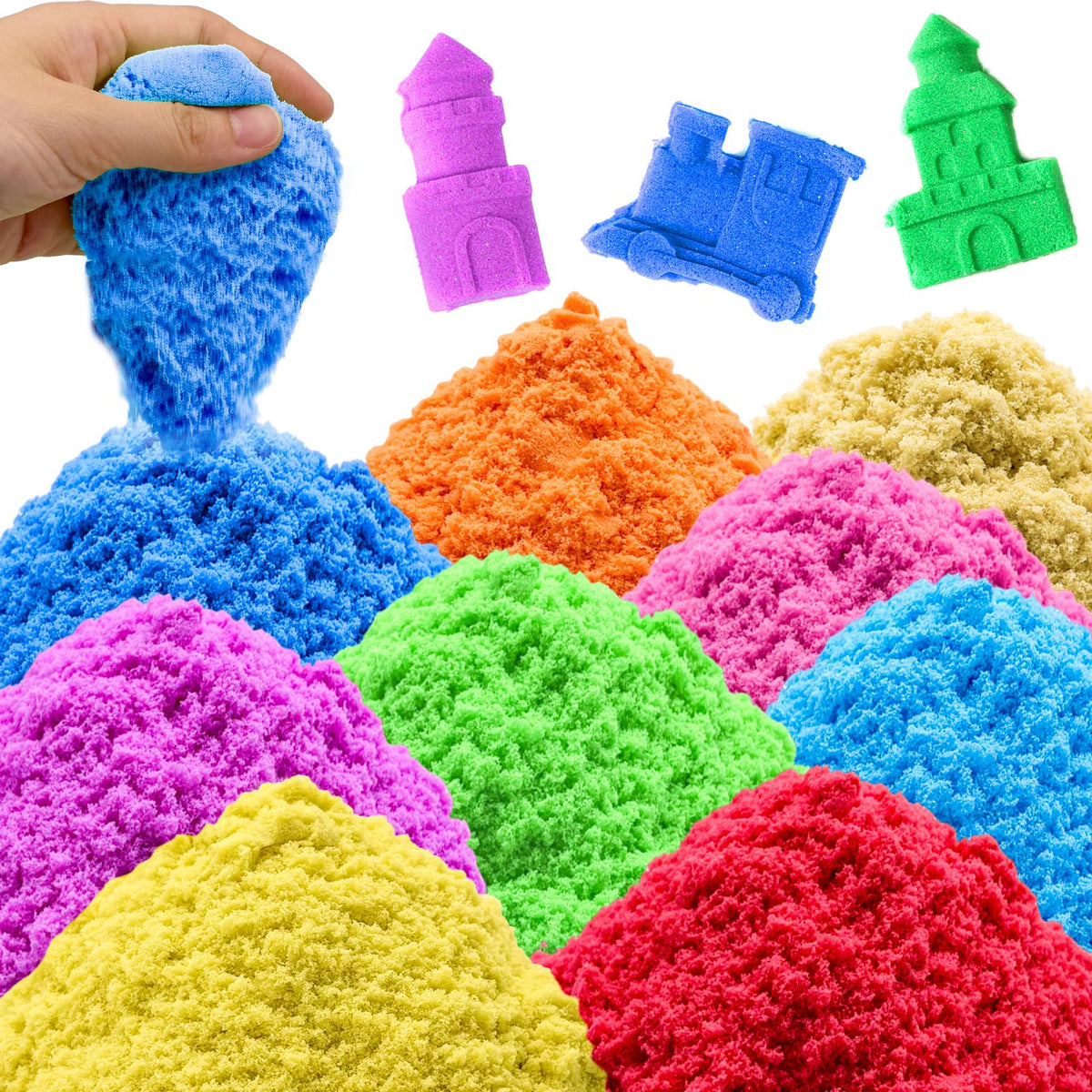 Whkvnng Play Sand color variety for vibrant home crafts and projects