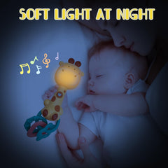 WHNKFB BPA free soft rubber surface safe for teething