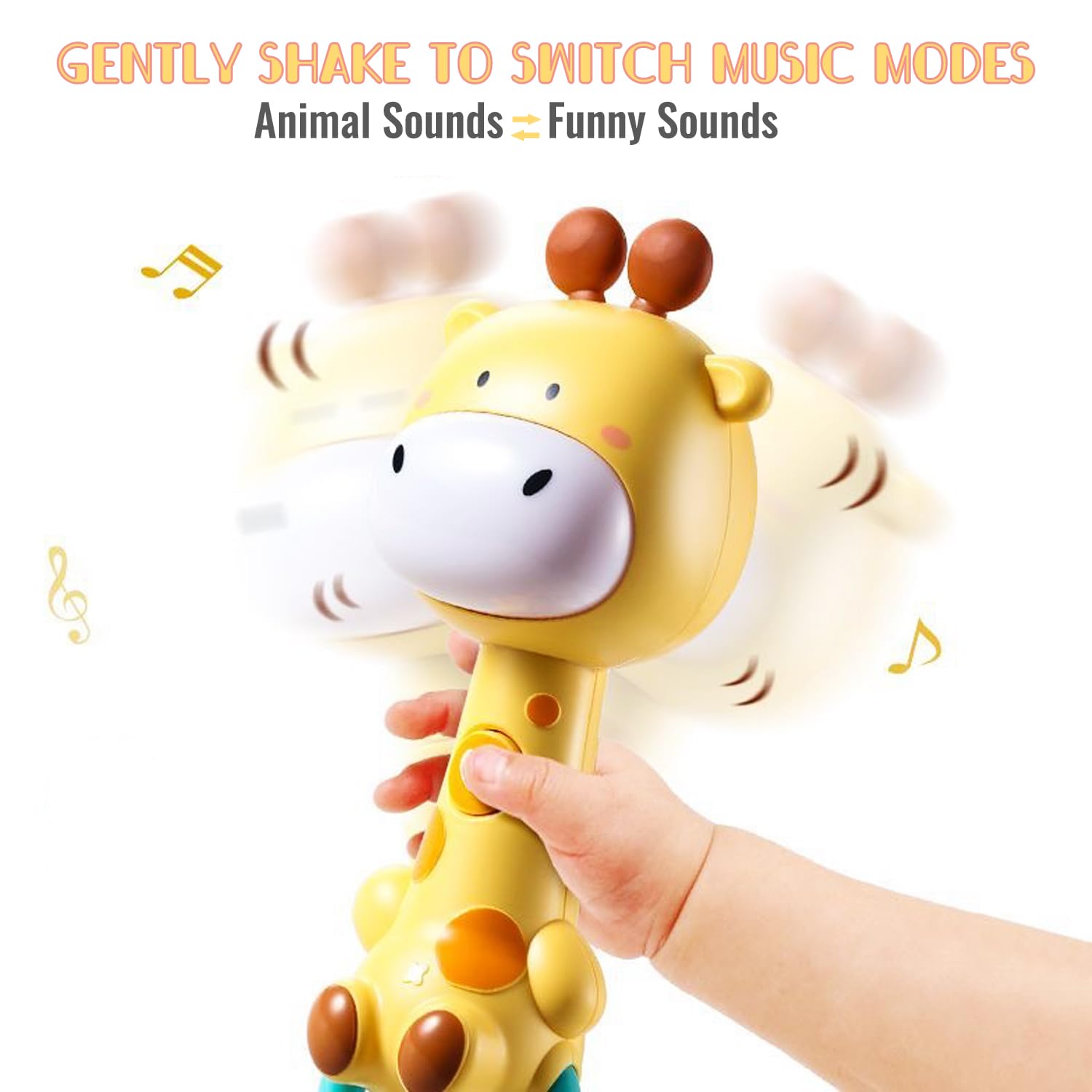 WHNKFB Music mode buttons and adjustable volume for varied play