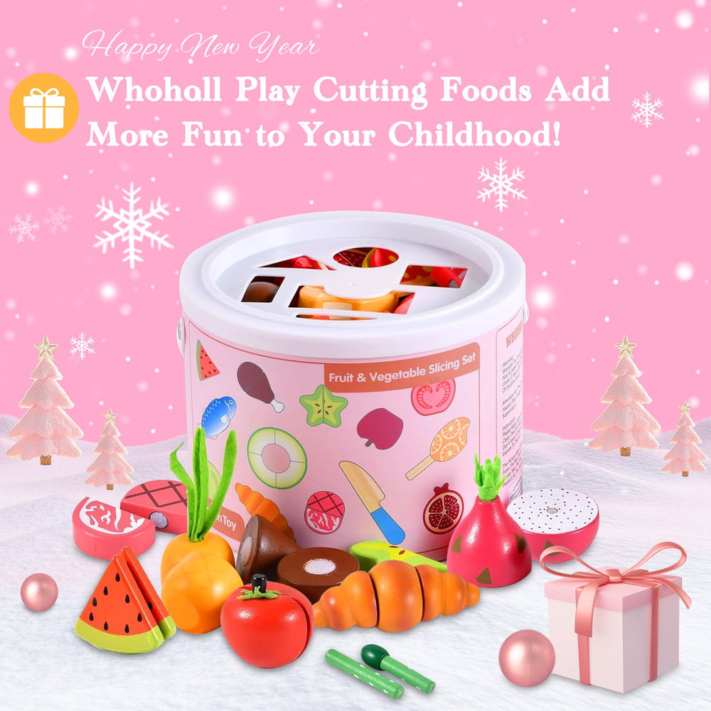 Whoholl bonus chef apron for dressing up and role-play.