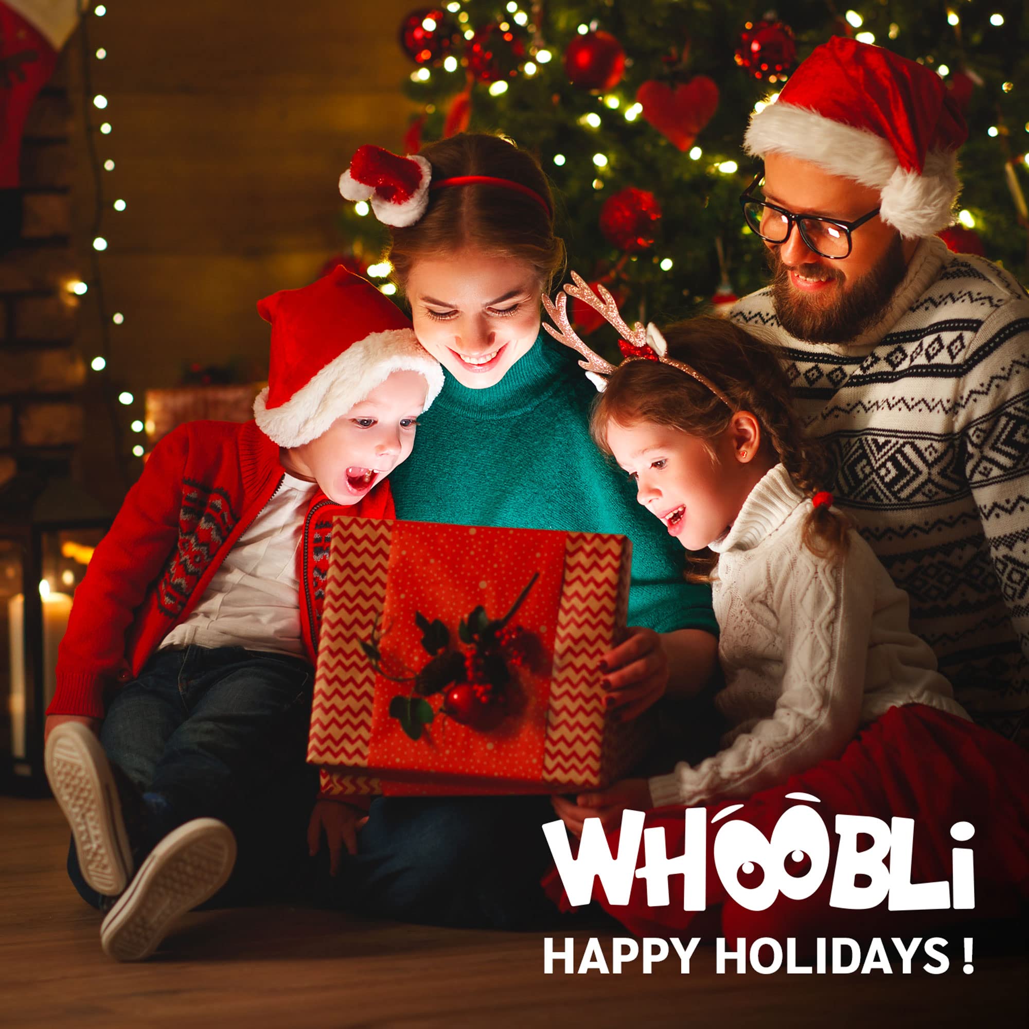 Whoobli non-toxic PU leather construction for safe kid's toy.