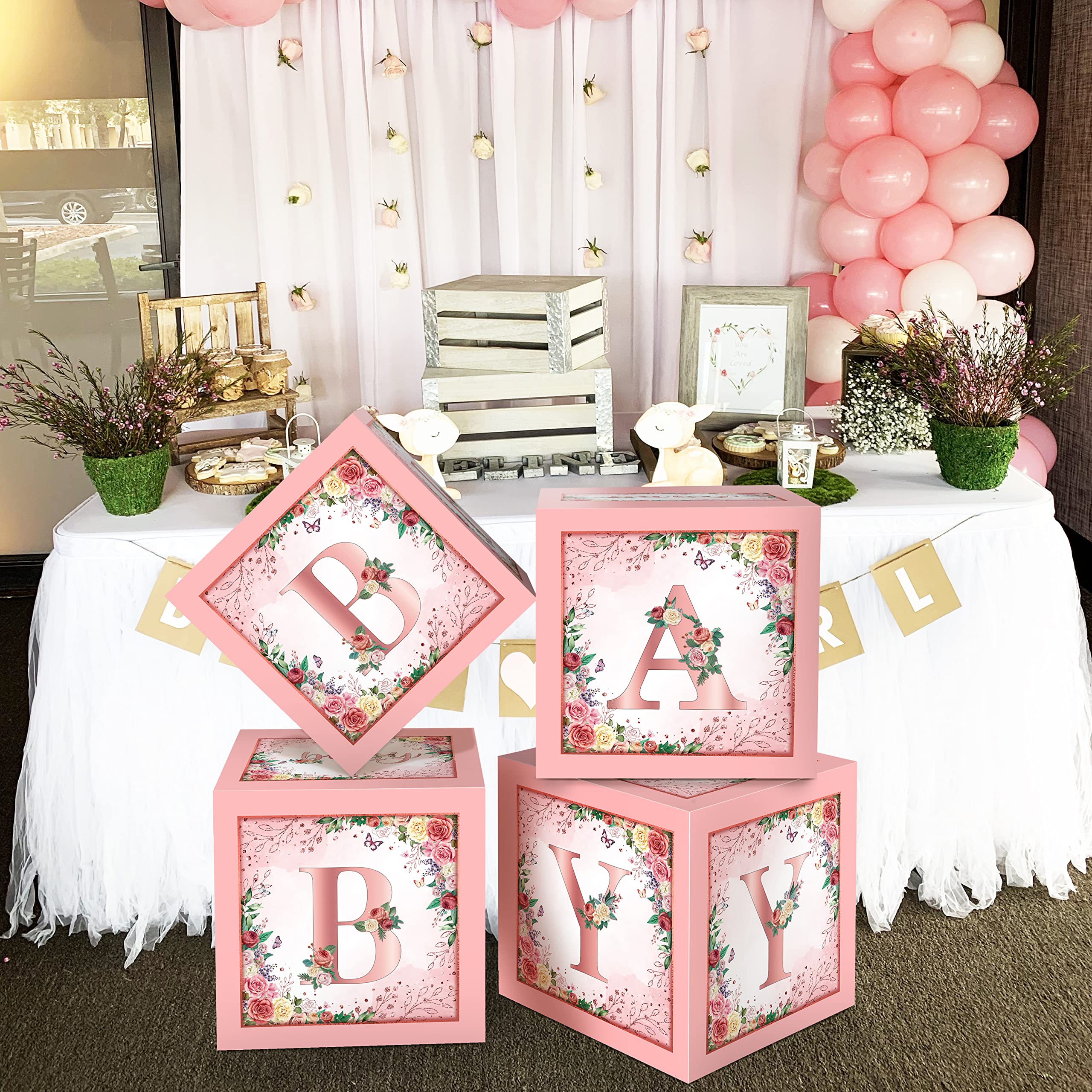 WHYMEO gender reveal party decor complements themed celebrations.