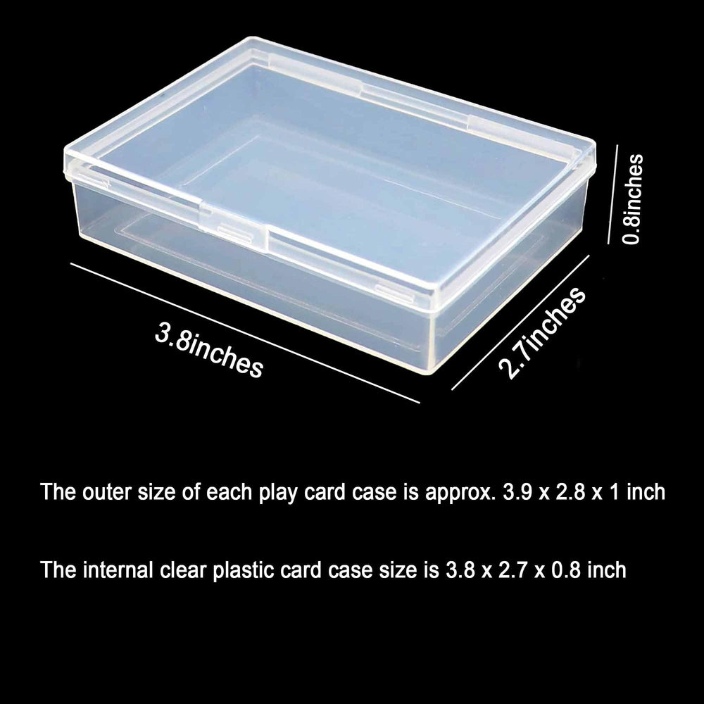 Whyogeta stackable card storage design keeps cards tidy and portable.