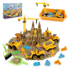 WICOTOO Sand Construction Kit main view, sparks creative engineering play.