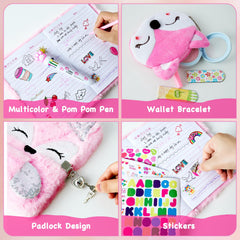 WIEWUSCH accessory pouch and stickers keep supplies organized