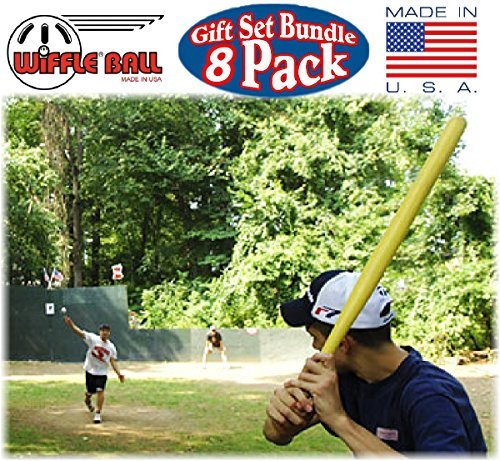 WIFFLE ball set in action during a friendly practice.