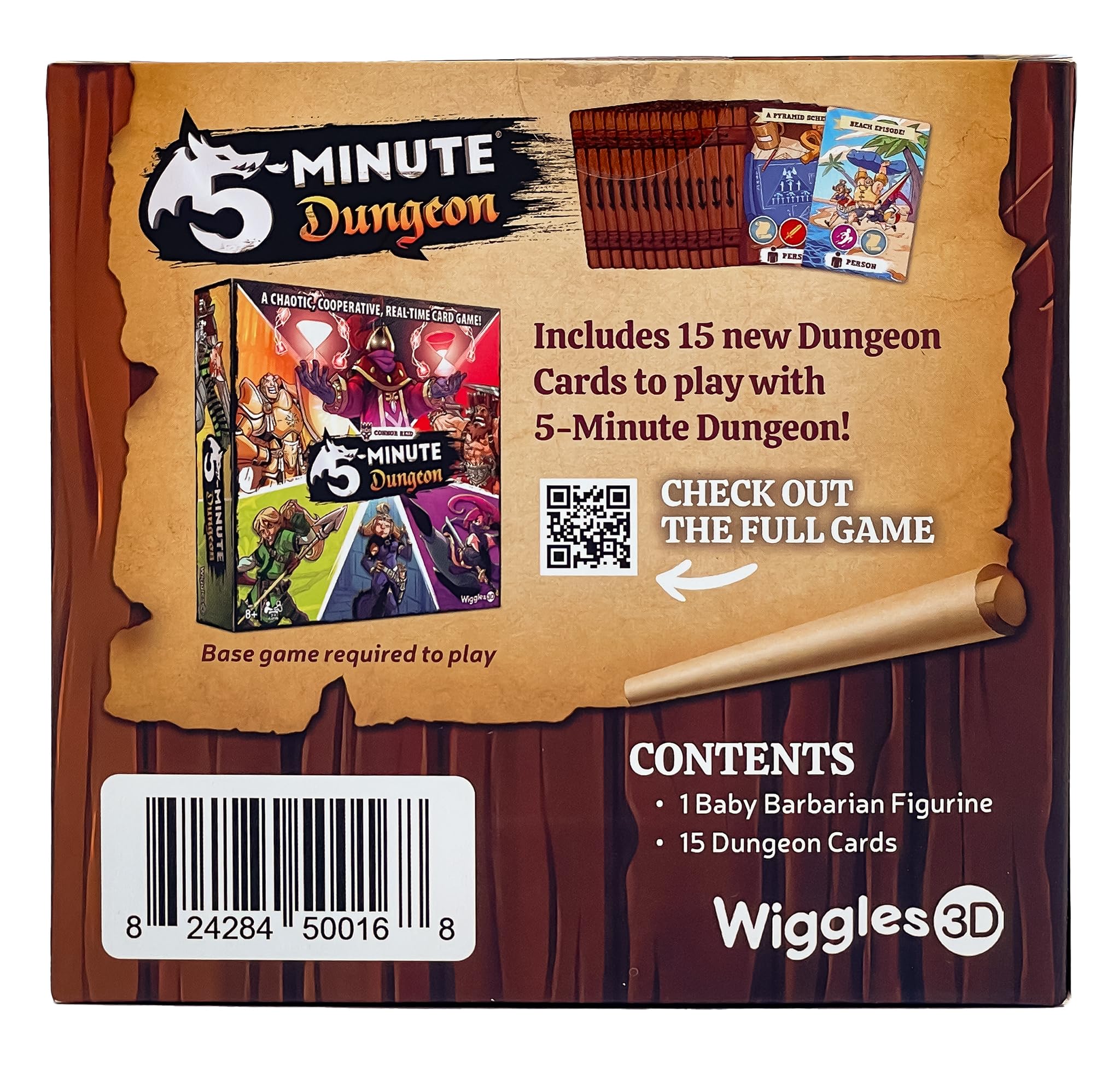 Wiggles 3D 15 new dungeon cards broaden adventure options.