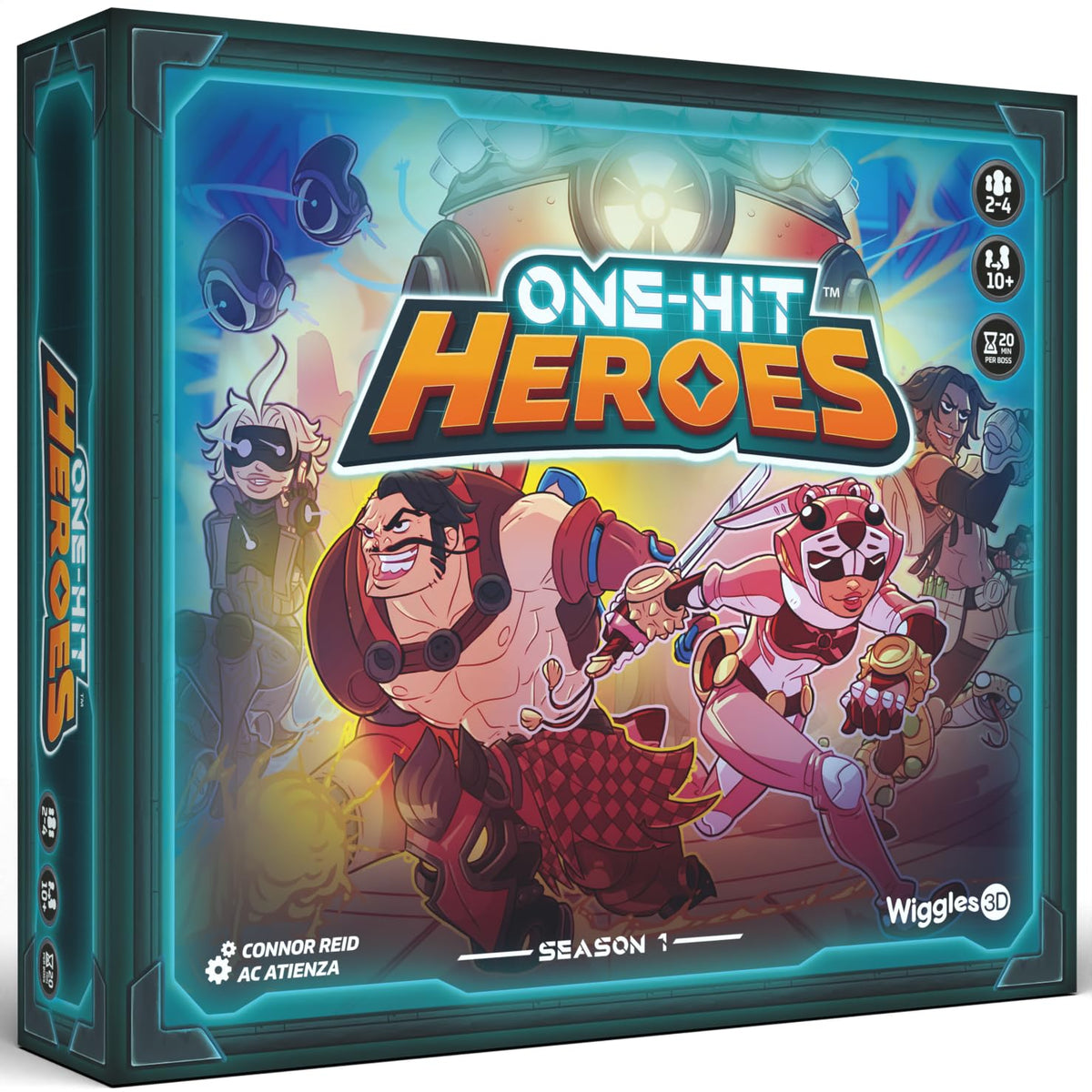 Wiggles 3D One-Hit Heroes boss fight setup for tense co-op play.
