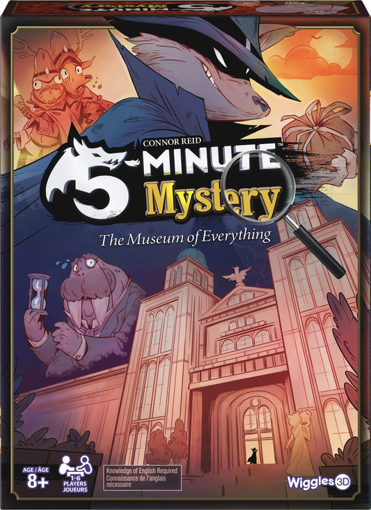 Wiggles 3D 5-Minute Mystery box front invites family play and quick setup.