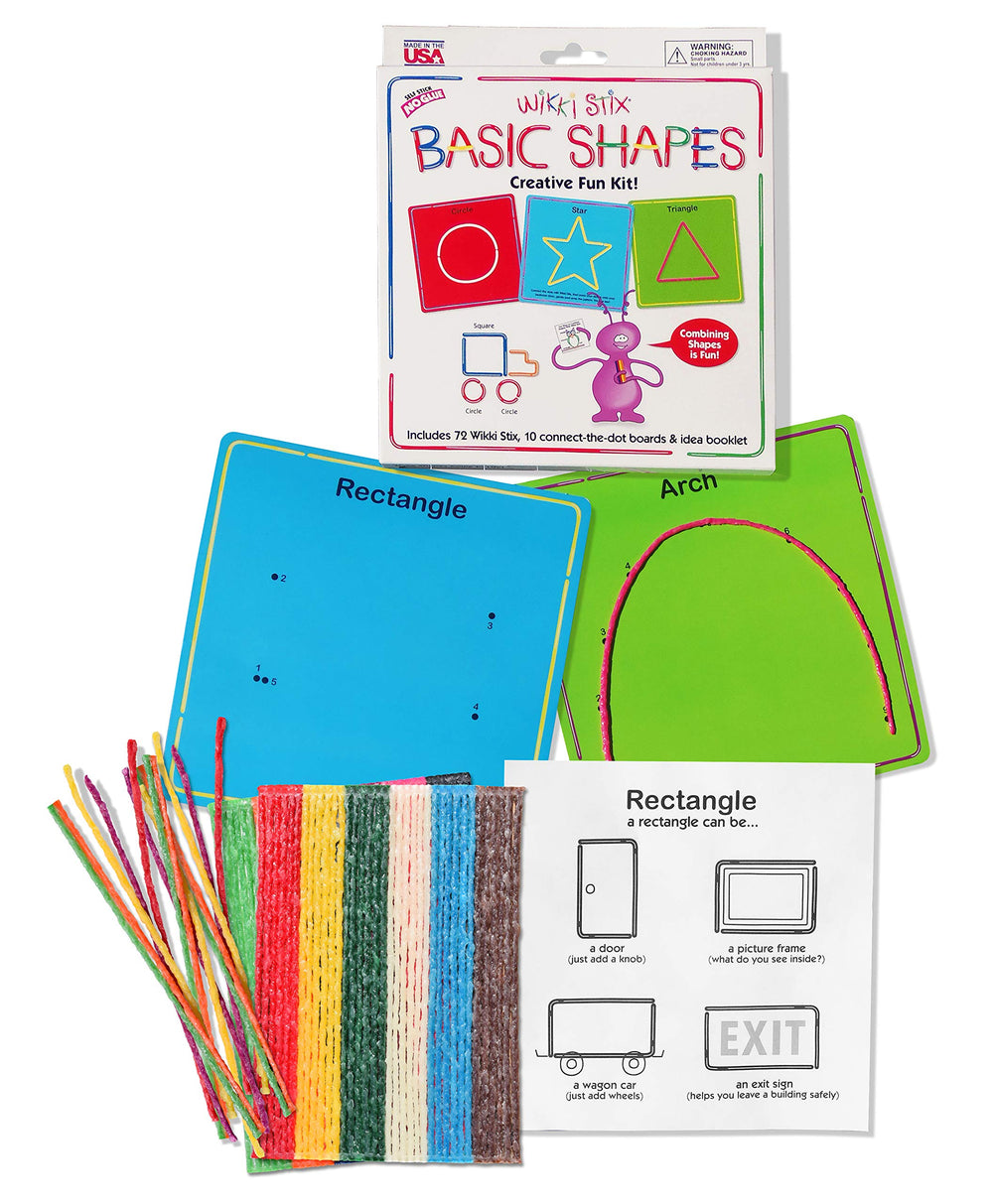 WikkiStix Early Learning Trio encourages fine motor precision during quiet play sessions.