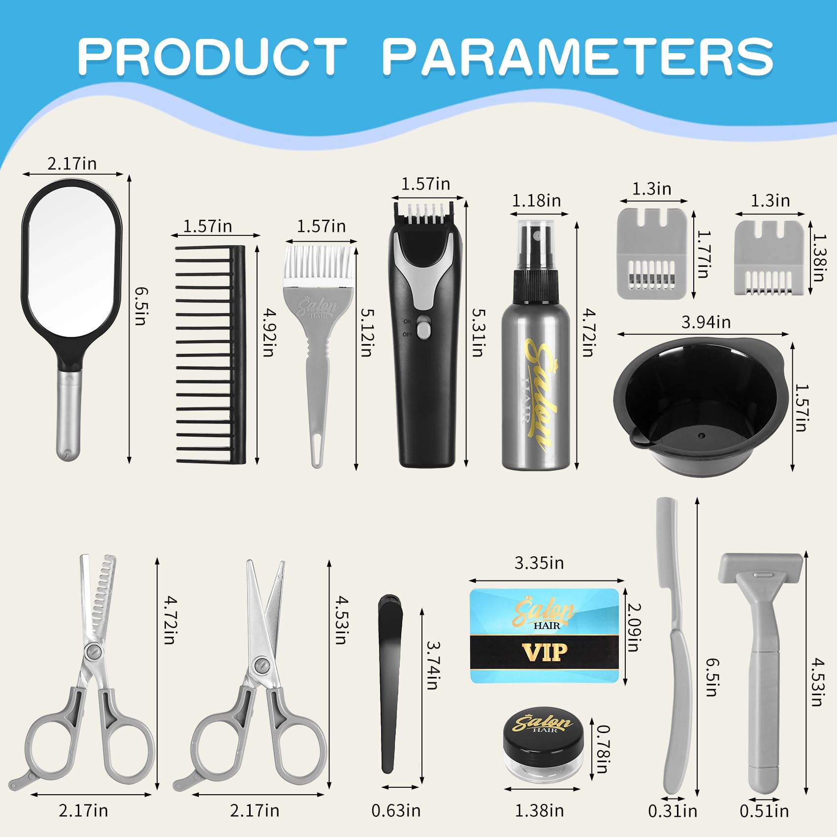 wilbvnit barber toy hand shaver adds gentle, playful grooming realism
