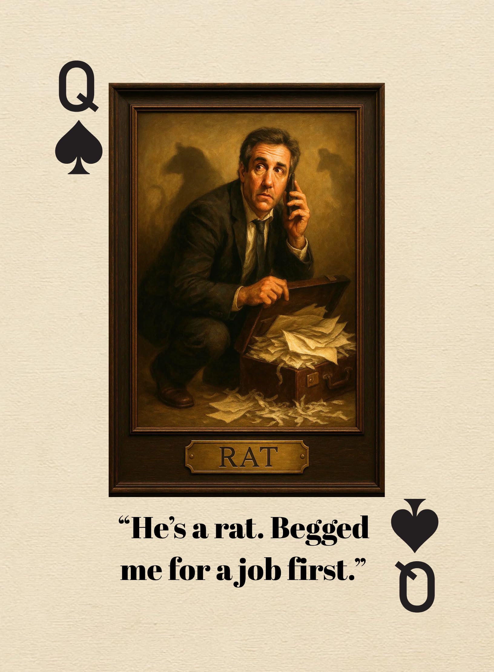 Wild Decks Trump-gift image appeals to collectors seeking novelty and conversation starters.