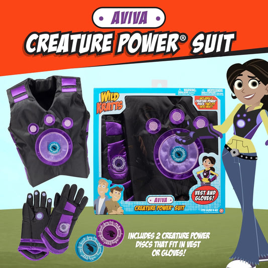 Wild Kratts Aviva Creature Power Suit gloves ready for adventures
