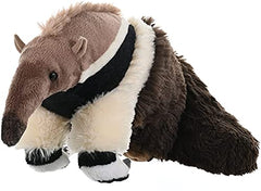 Wild Republic Anteater Plush seated pose, ideal for shelf display