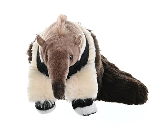 Wild Republic Anteater Plush close-up of soft fur for comforting play
