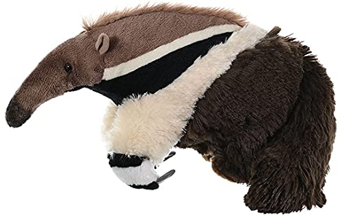 Wild Republic Anteater Plush surface-washable fabric for easy cleaning