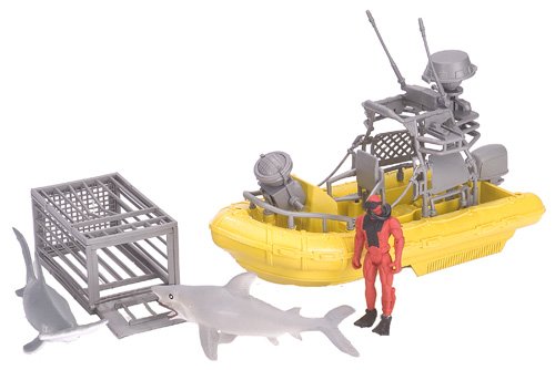 Wild Republic E-Team X Shark Set great white shark figure for ocean adventures
