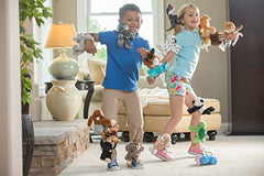 Wild Republic Huggers Squirrel Monkey plush, 8-inch size, soft and easy to cuddle.