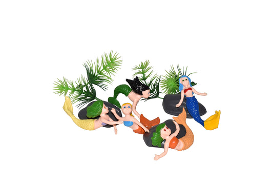 Wild Republic mermaid figurines for imaginative play and easy cleanup after water adventures.