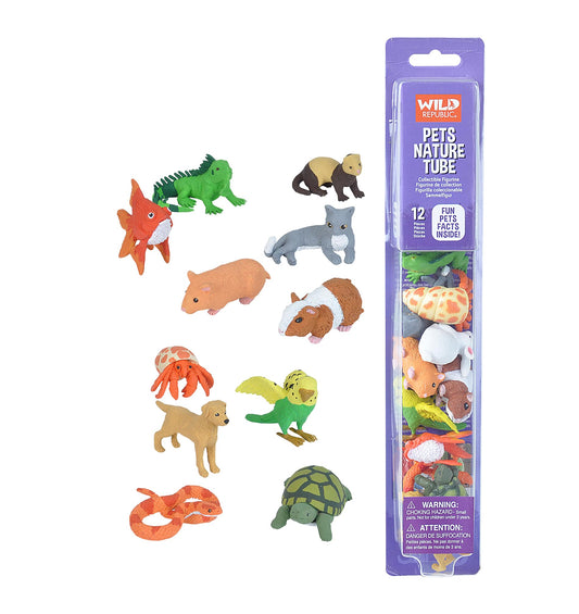 Wild Republic Pet Nature Tube turtle figurine for imaginative play and classroom dioramas