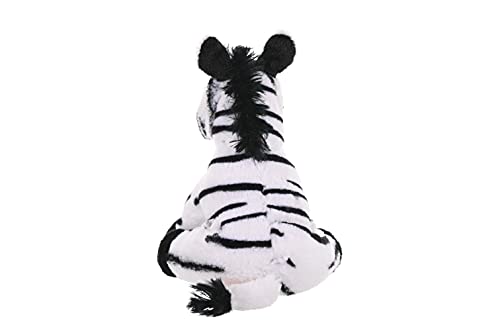 Wild Republic Zebra Baby Plush with child for timeless reading partner
