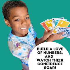 Wild Side Number Sense Cards family game night promotes collaborative math practice.