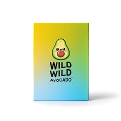 Wild Wild Avocado card game family setup: ready for quick, fun family play.