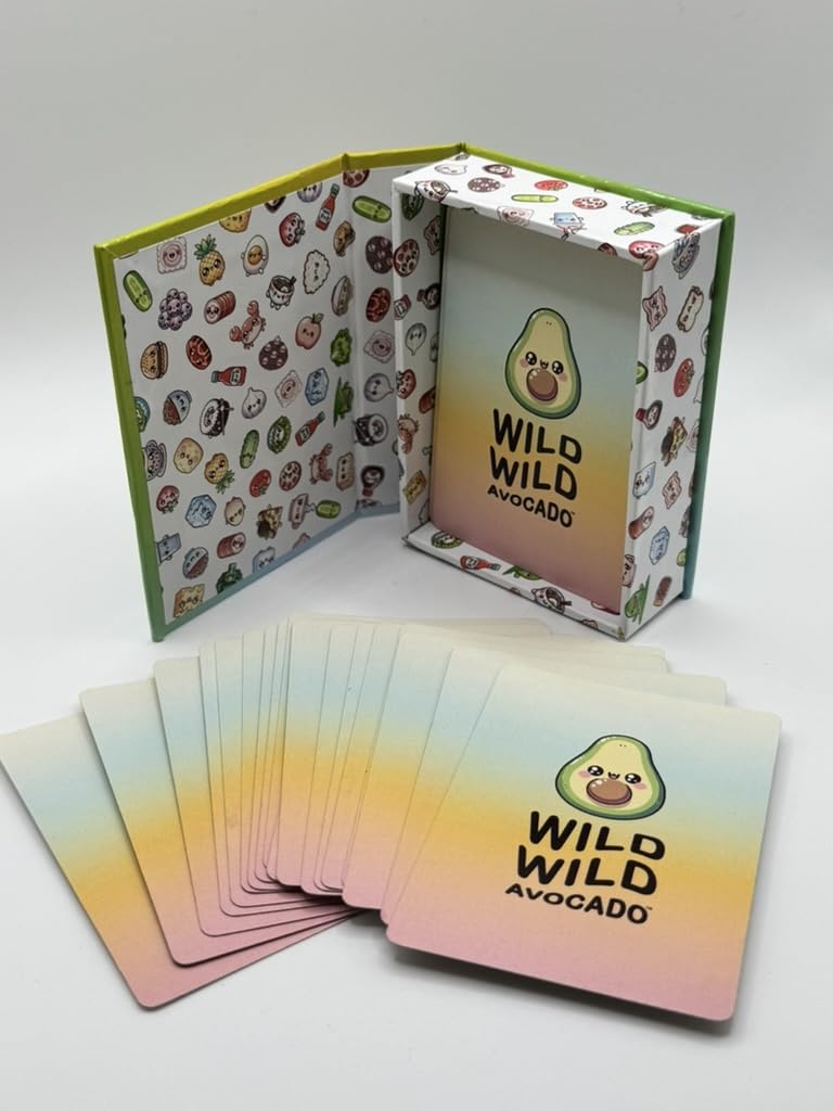 Wild Wild Avocado race to collect ingredients: fast-paced play boosts strategic thinking.