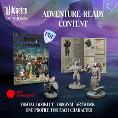 Wildspire 28mm unpainted minis ready for priming and painting sessions.