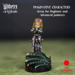 Wildspire all-purpose tabletop minis support player characters and NPCs alike.