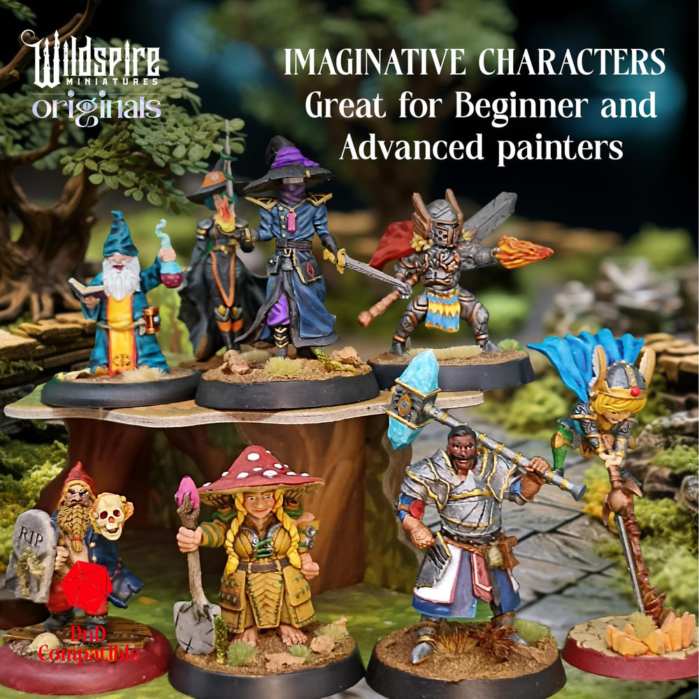 Wildspire character-sheet booklet included to streamline dungeon master prep.