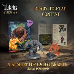 Wildspire Classic Encounters 65 miniatures ideal for expanding collections