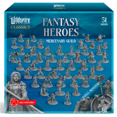 Wildspire Classic Heroes mercenary boss miniature for dynamic D&D encounters.