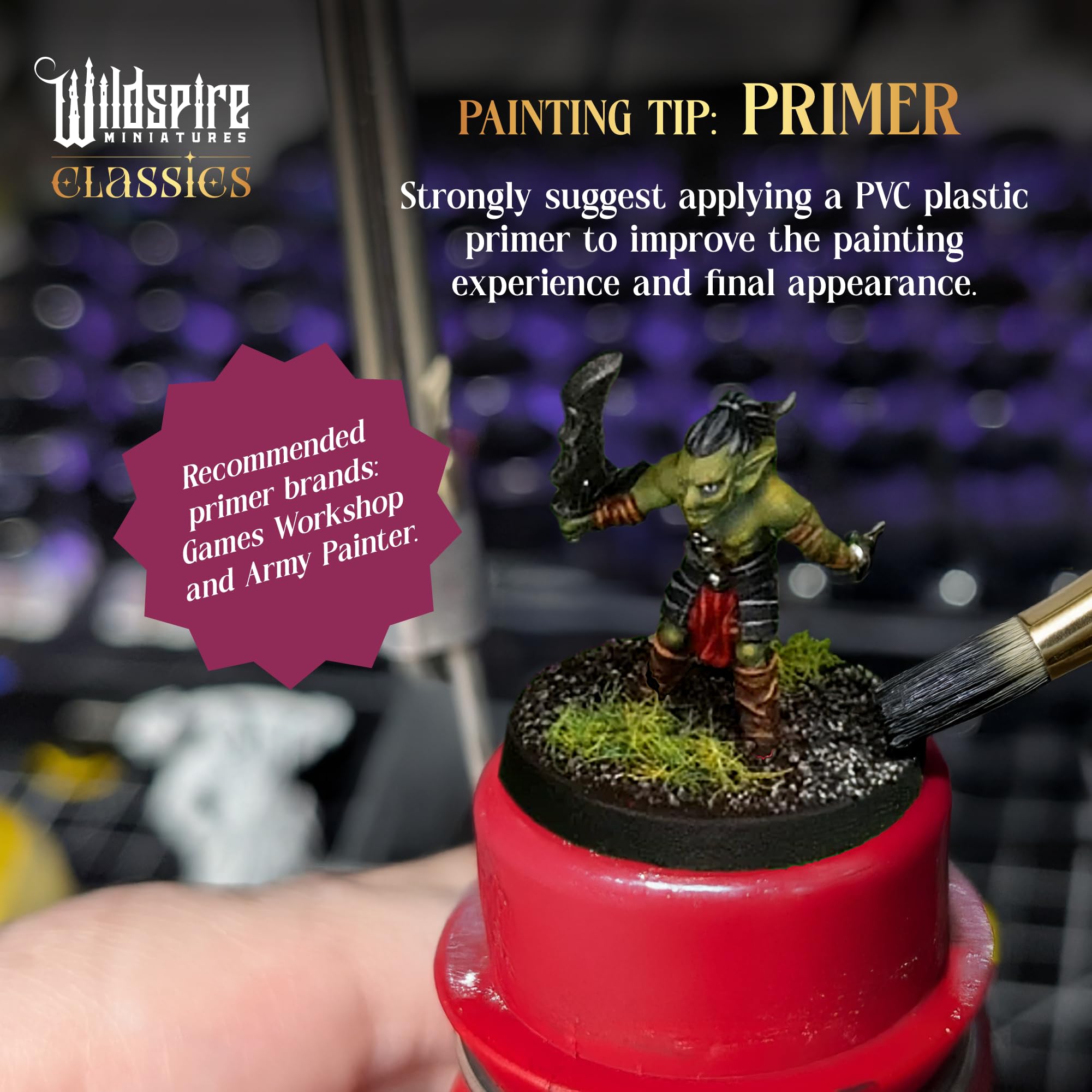 Wildspire D&D miniatures for tabletop sessions and quick reference